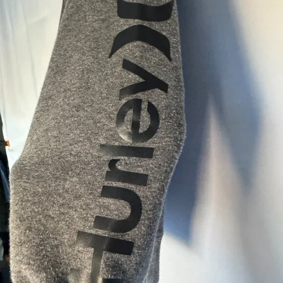 Hurley boys size youth medium gray hoodie sweatshirt - Picture 3 of 5